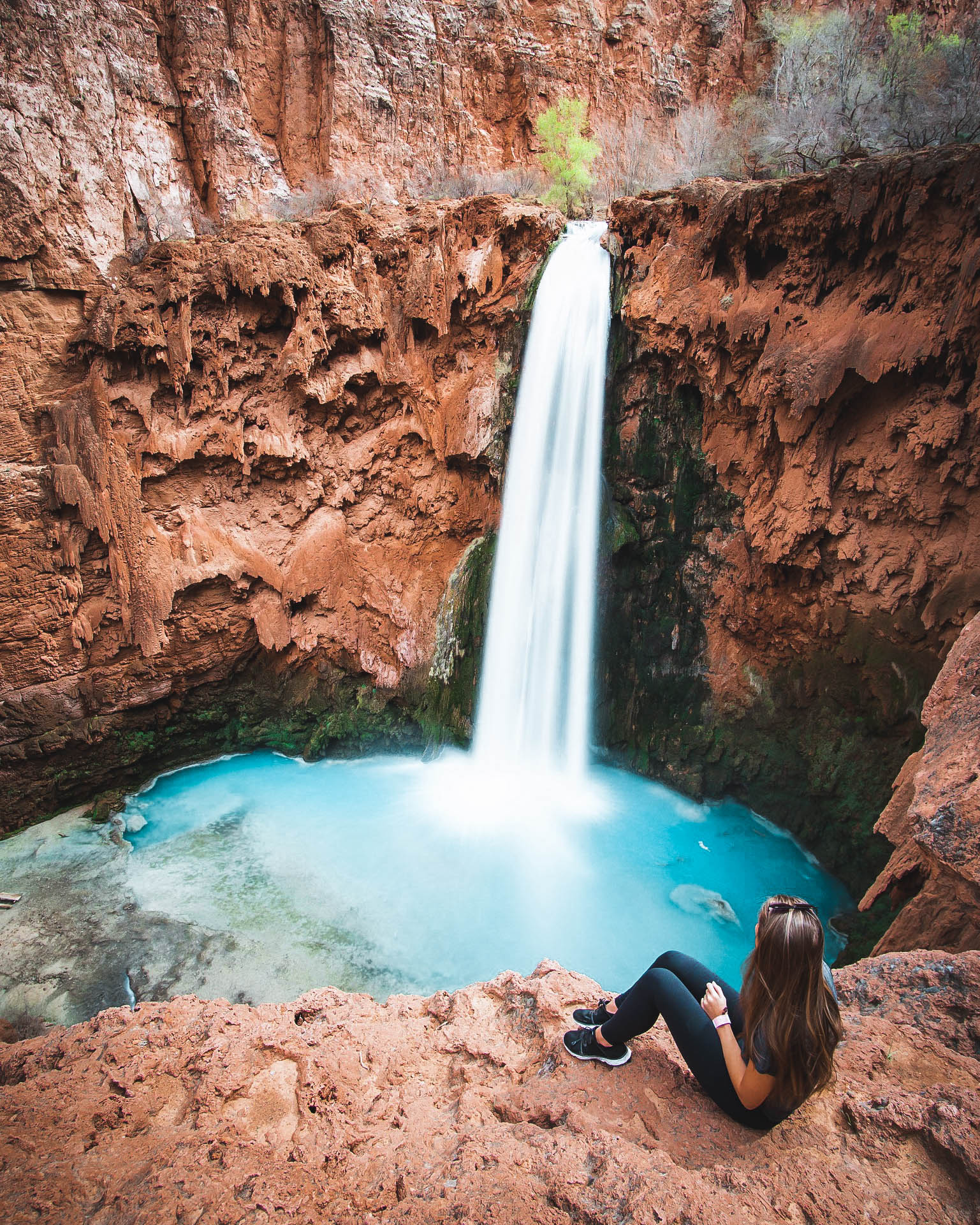 Mooney Falls from Above