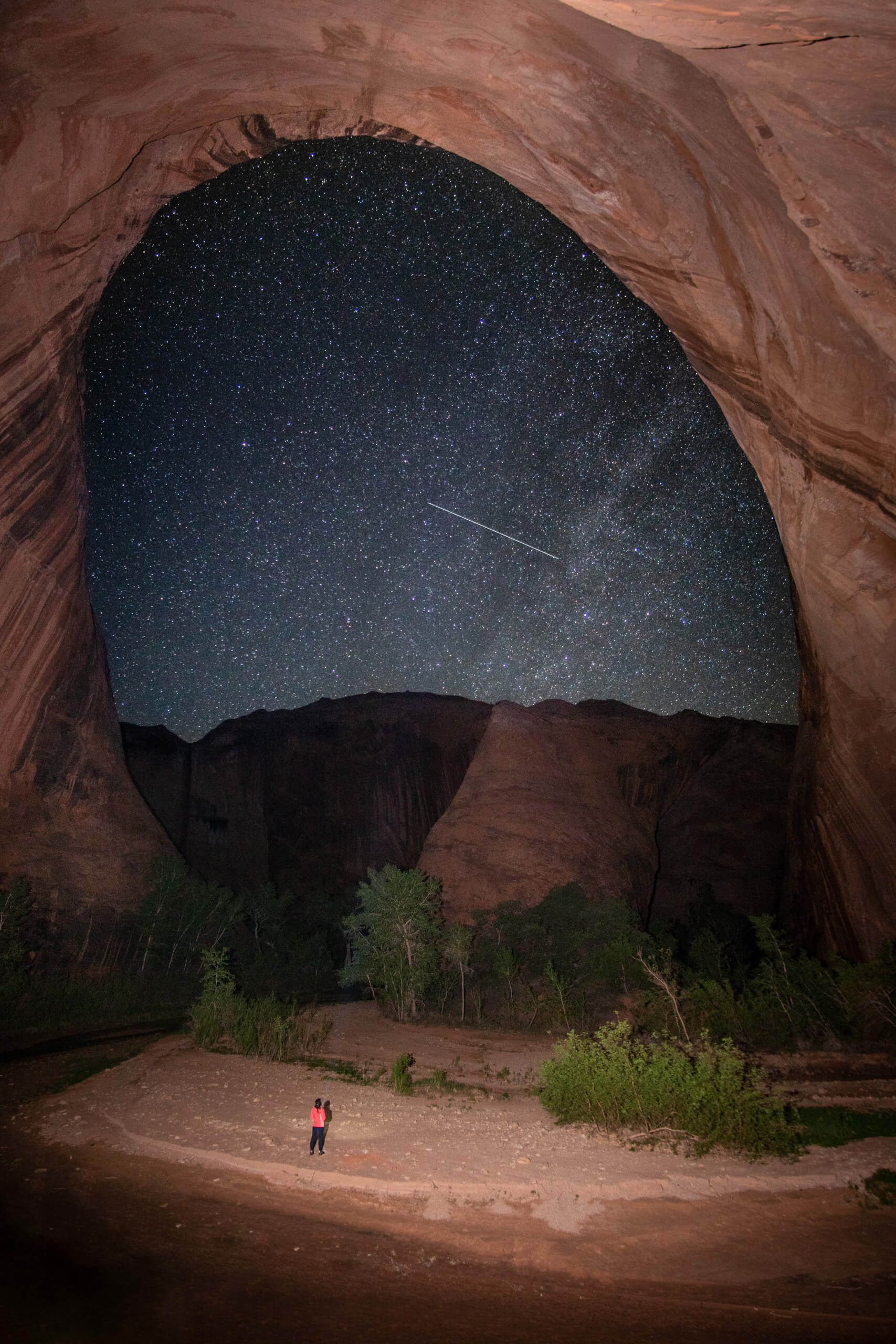 Coyote Gulch at Night