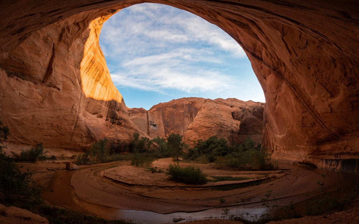 Arch in Coyote Gulch