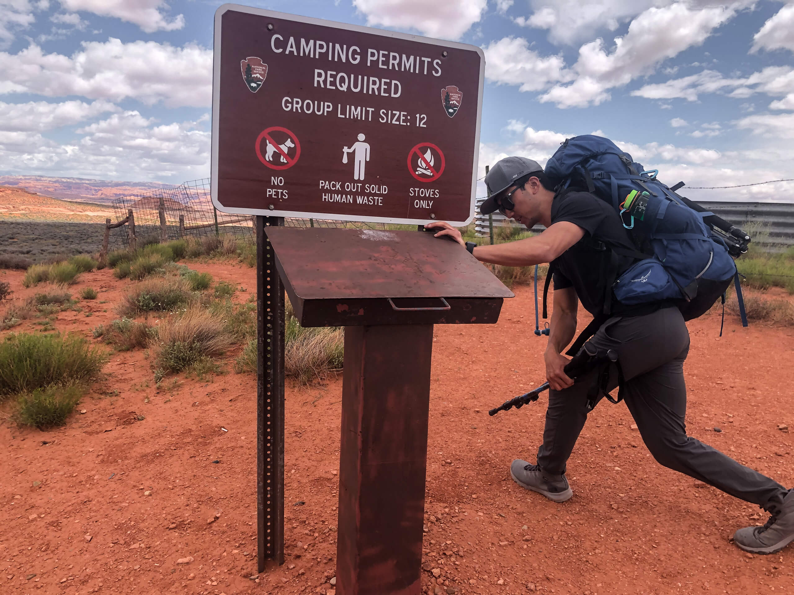 Coyote Gulch Permits