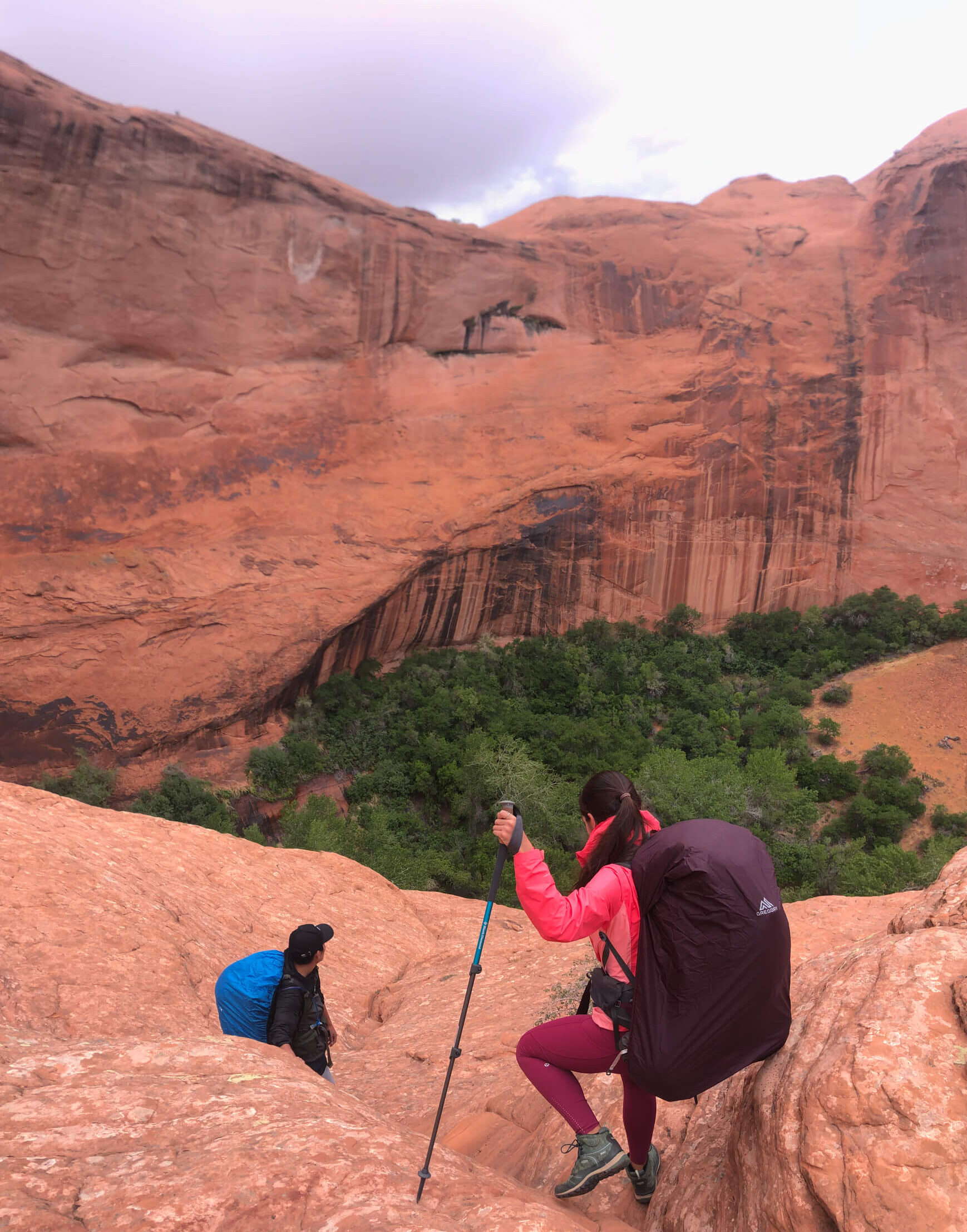 Sneaker Route Descent