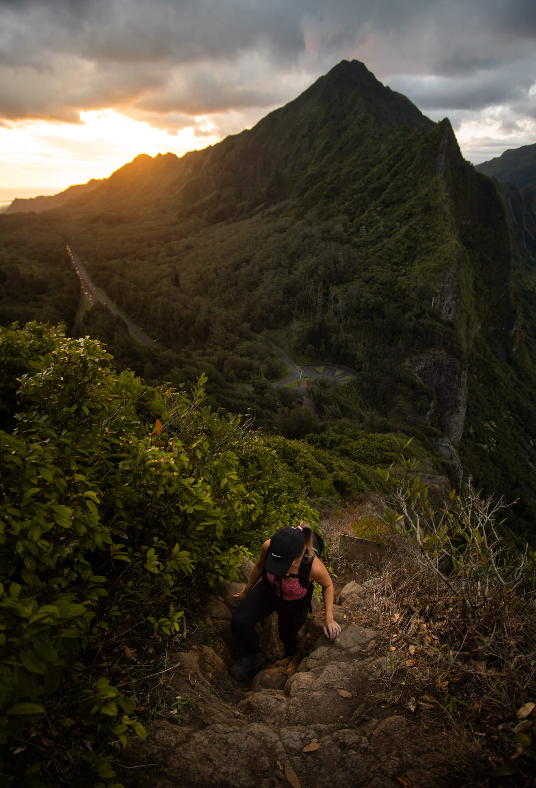 Trail to 1st notch