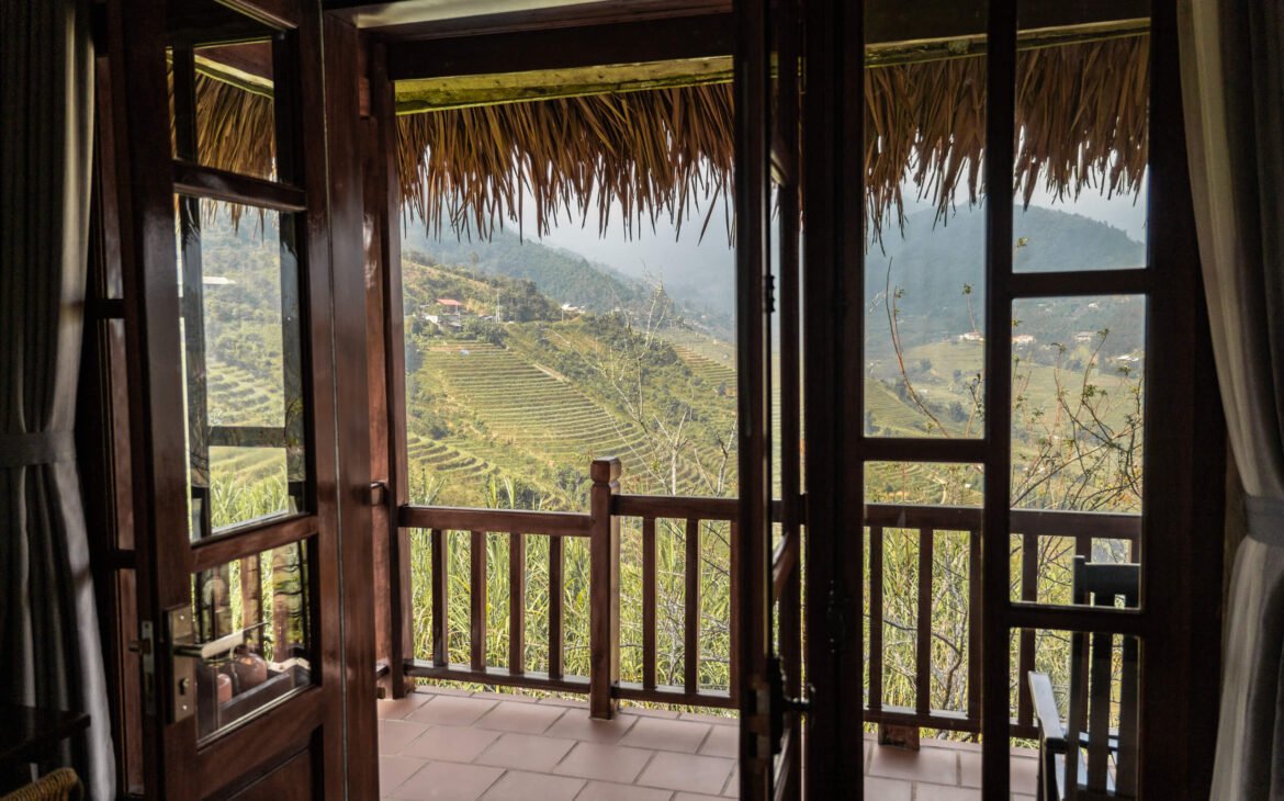 View from the bungalow