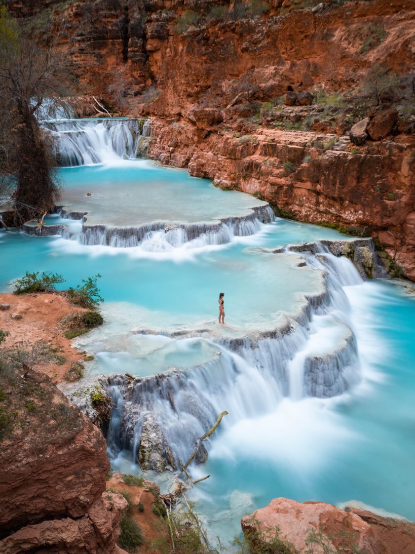 Beaver Falls tiered waterfall