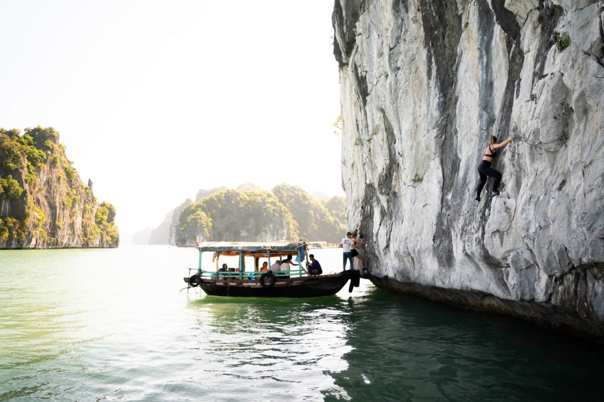 Deep Water Soloing