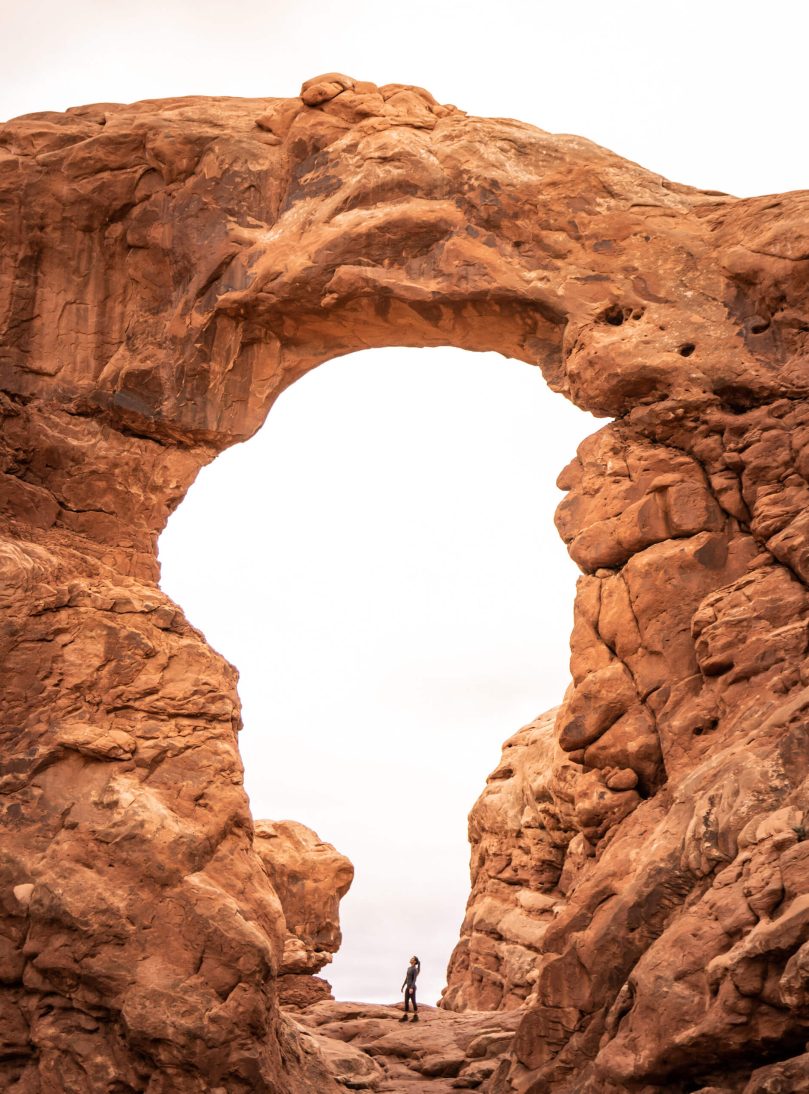 Turret Arch in Arches National Park