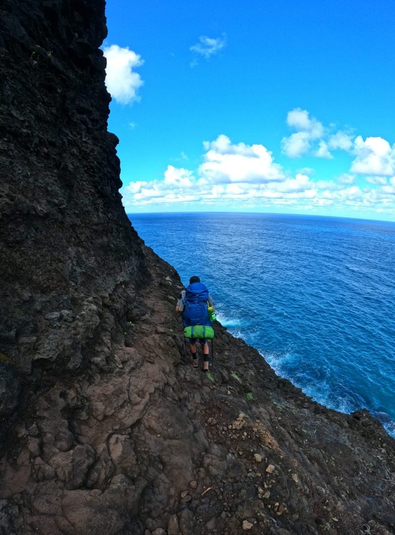 Crawler's Ledge - Kalalau Trail