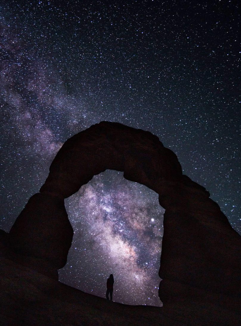 Delicate Arch at Night