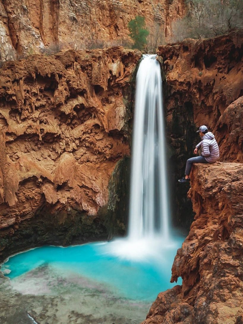 Mooney Falls ledge
