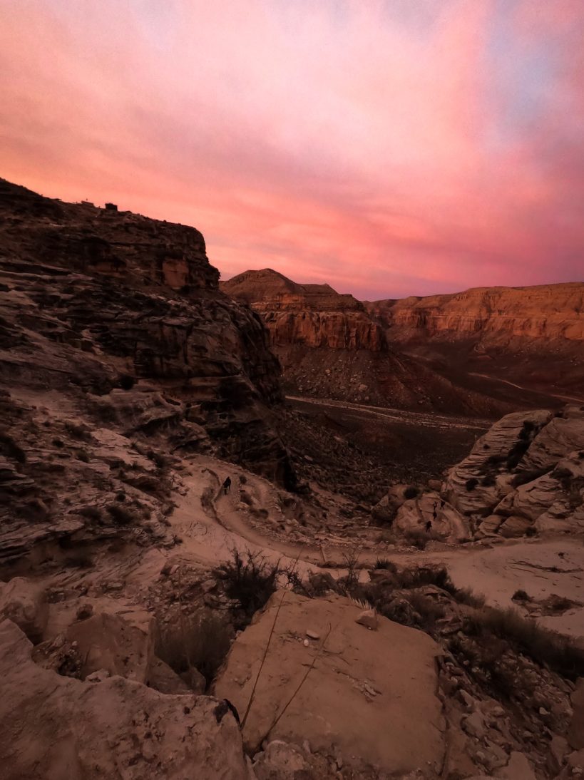 Havasupai Trailhead at Sunrise